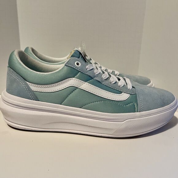 Vans Comfy Cush Old Skool Overt CC M 10.5 W 12 Sneakers Blue Sky VN0A7Q5ECQ0 - Picture 6 of 10